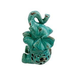 Apropos Ceramic Elephant Indoor/Outdoor Decor